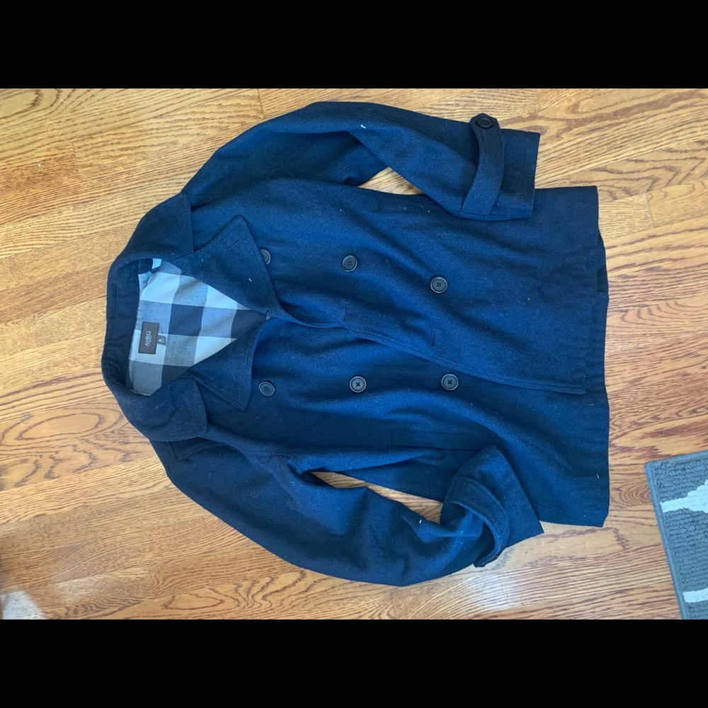 Men’s navy Peacoat size Large L